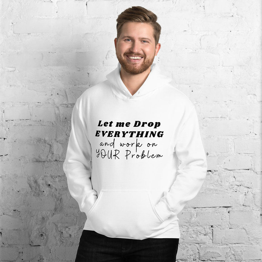 Thumbnail: Premium Super Soft Unisex Hoodie - Work On Your Problem
