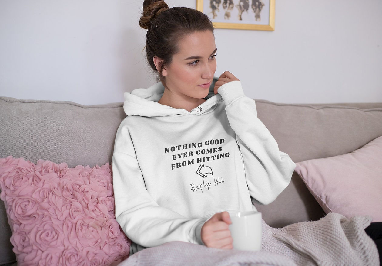 Premium Super Soft Unisex Hoodie - Reply All