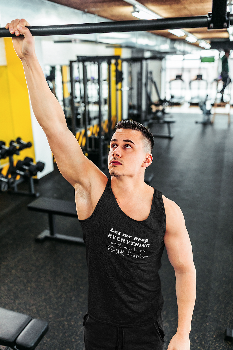 Thumbnail: Unisex Tank Top - Let Me Drop Everything