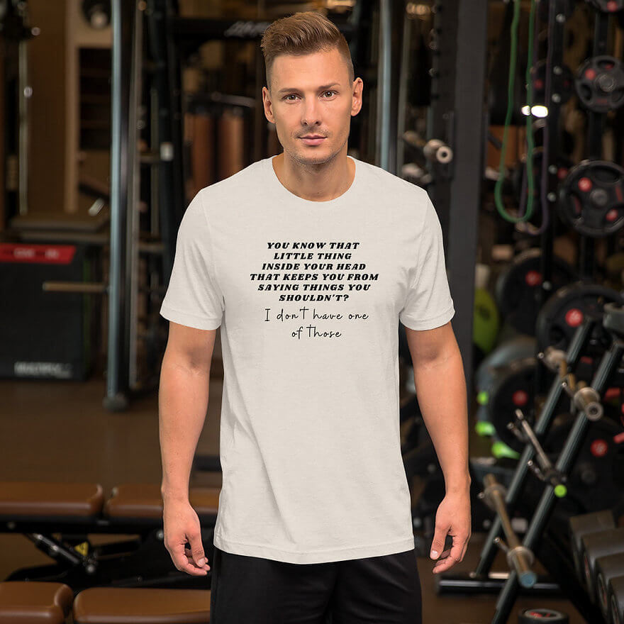 Thumbnail: Ultra-Soft Unisex T-Shirt - You Know That Little Thing In Your Head