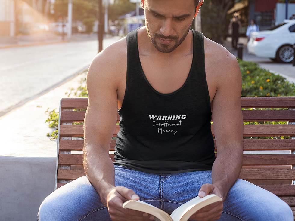 Unisex Tank Top - Warning Insufficient Memory
