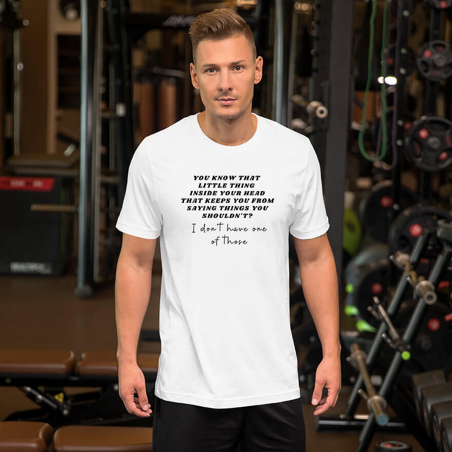 Thumbnail: Ultra-Soft Unisex T-Shirt - You Know That Little Thing In Your Head