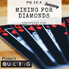 13.4 Mining for Diamonds Summary