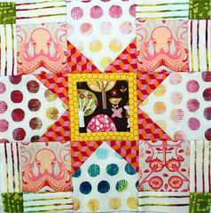 Aurifil June Block