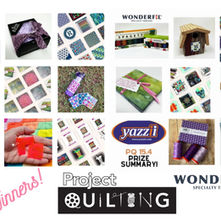 Winners for the Project QUILTING 15.4 Challenge