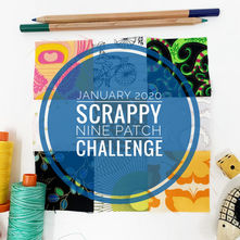 January 2020 Scrappy Nine Patch Challenge