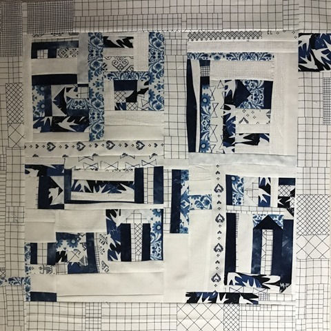 Slo-Flake Mini Quilt by Kim Lapacek
