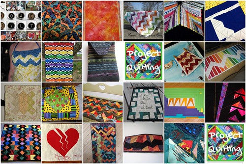 Project QUILTING - Season 3, Challenge 6 - Ziggin & a Zaggin Entries