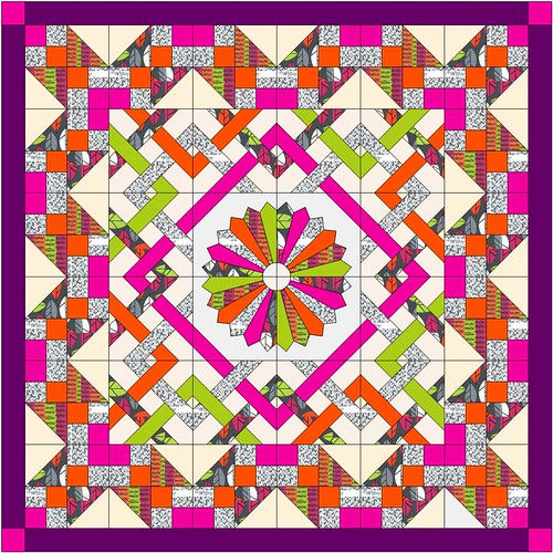 Sew Intertwined Quilt - Stockholm Fabrics by Robin Singone