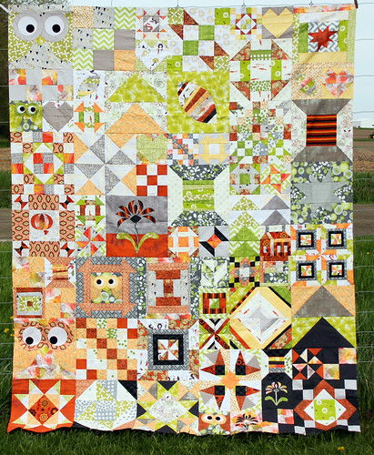 My Favorite Block Quilt Along - Top Pieced!