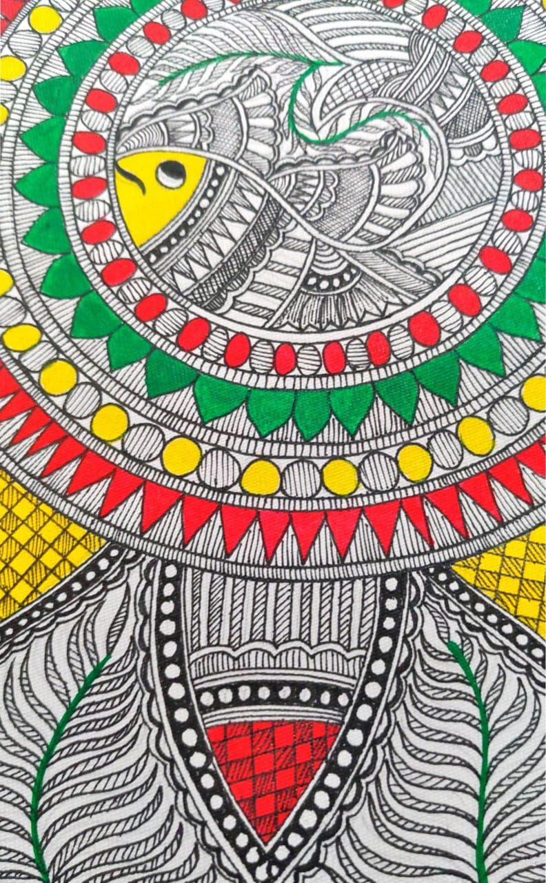 Thumbnail: Tortoise Madhubani Painting
