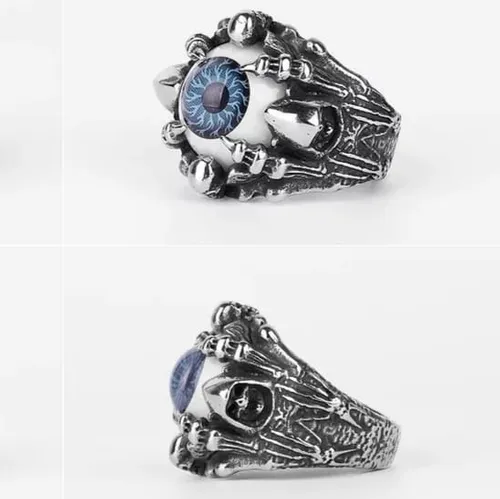 Miniatura: Anillo Ojo Humano Muerte