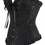 Miniatura: Corset Blonda Negra Cintas