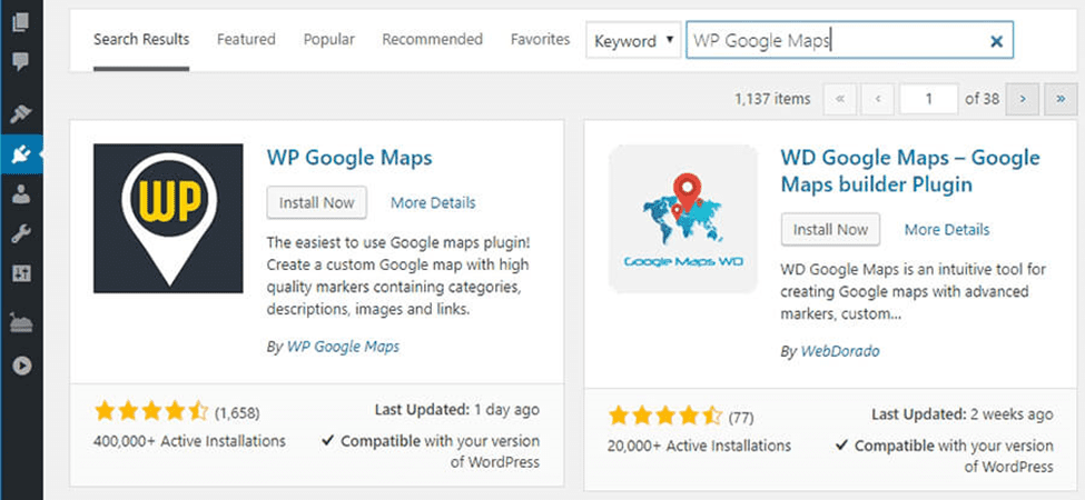 wp google maps