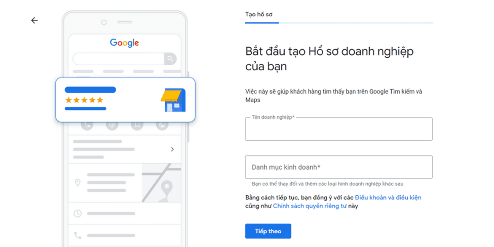 Đăng ký Google Business