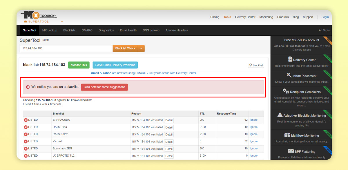 Check Blacklist Bước 4