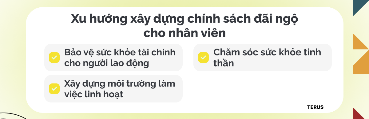 Xu hướng xây dựng chính sách đãi ngộ