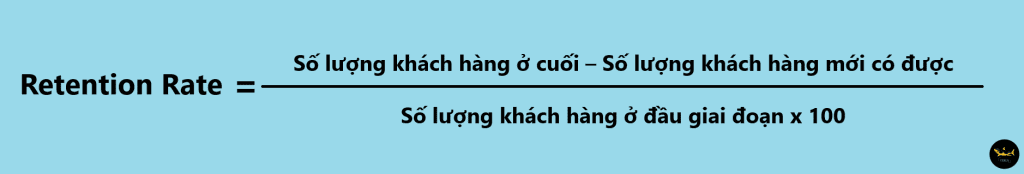 Công thức retention rate
