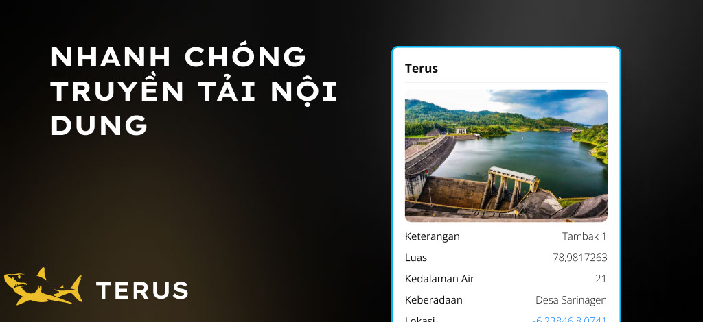 Nhanh chóng truyền tải nội dung