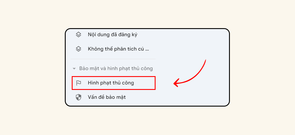 Hình phạt thủ công