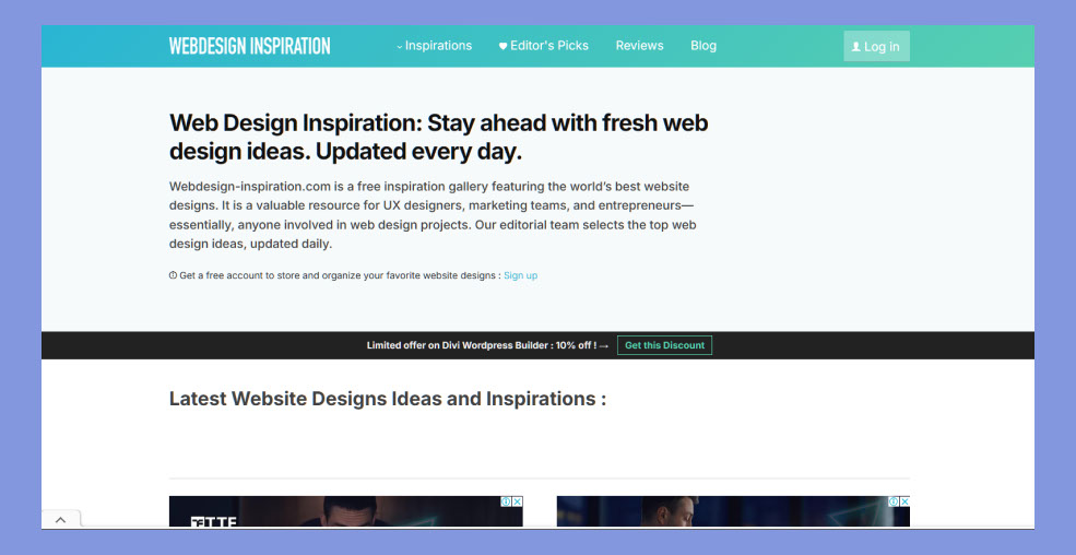 website Webdesign Inspiration
