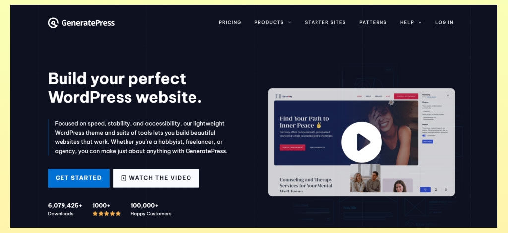Theme GeneratePress WordPress
