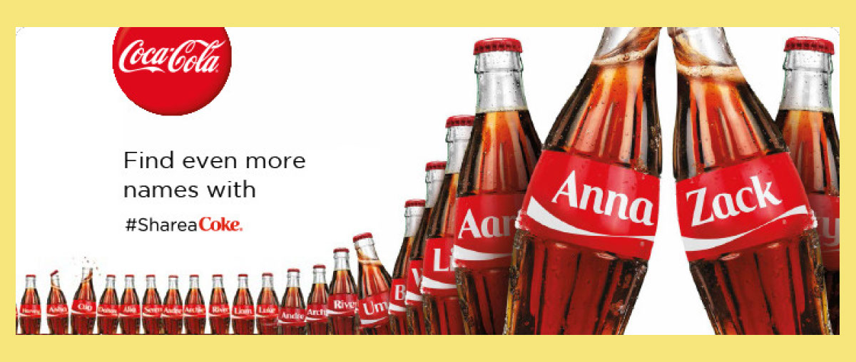 Chiến dịch "Share a Coke" của Coca-Cola