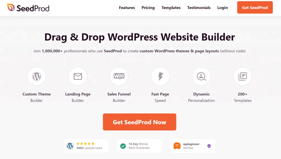 SeedProb theme wordpress