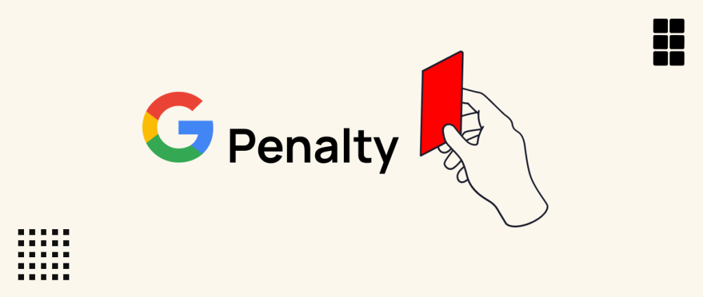 Dính án phạt thủ công của Google