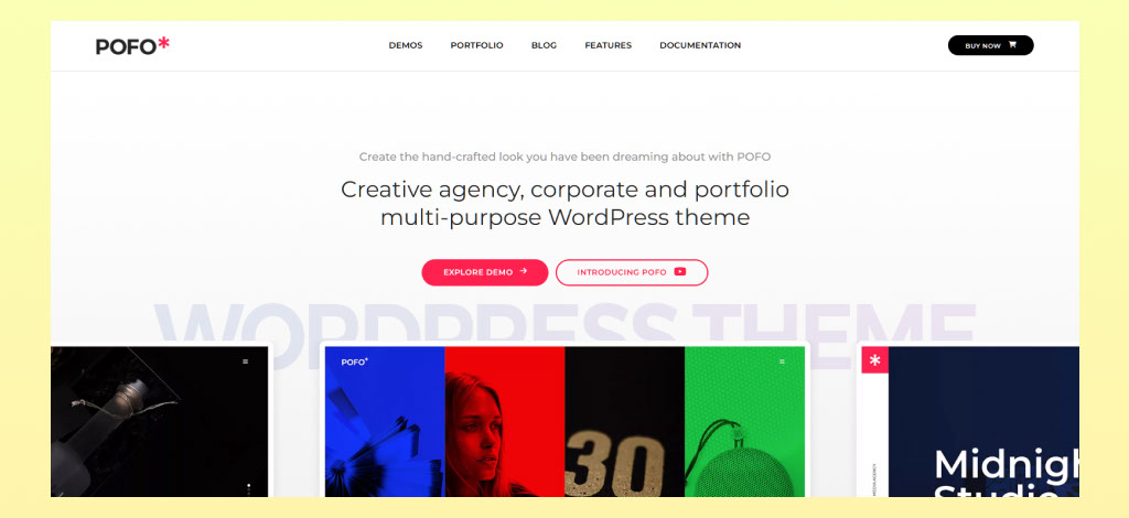 Theme Pofo WordPress