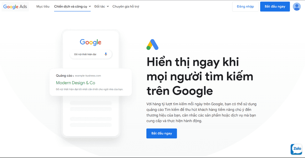 Công cụ Google keyword planner