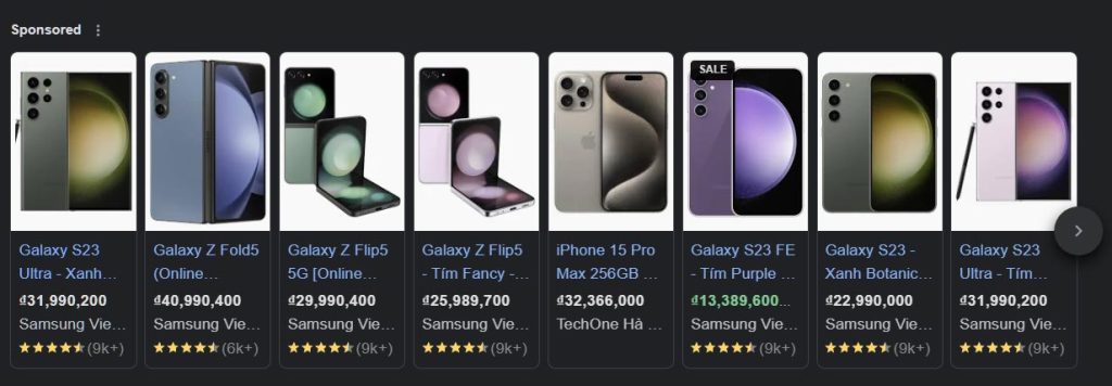 Google shopping