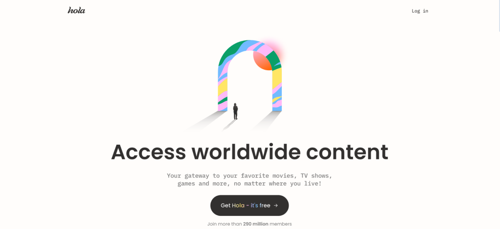 Hola VPN – Tiện ích Fake IP tốt nhất