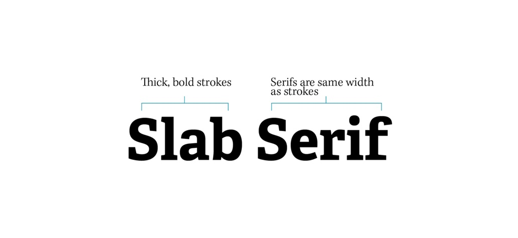 Font Slab Serif