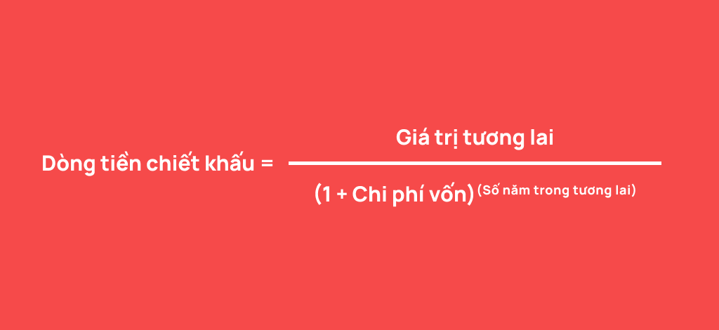 Công thức tính dòng tiền chiết khấu