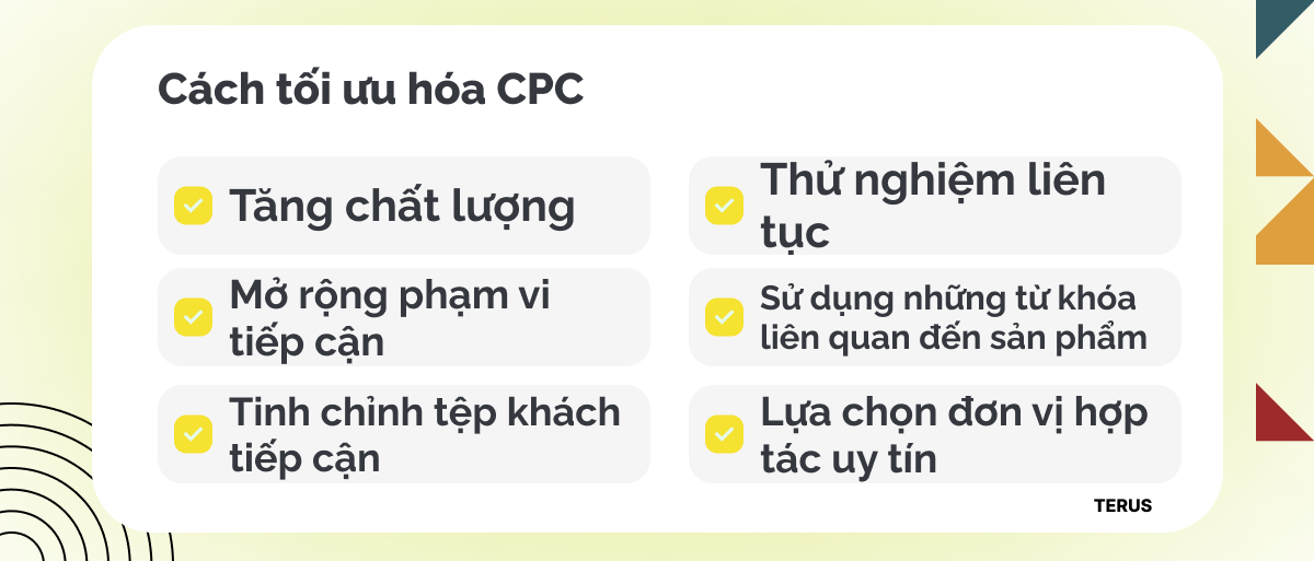 Cách tối ưu hóa CPC