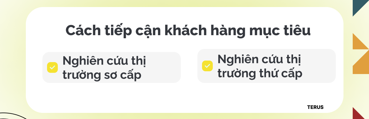cách tiếp cận khách hàng mục tiêu