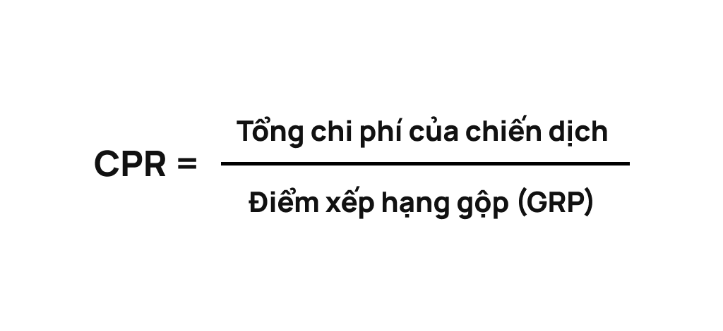 công thức tính CPR