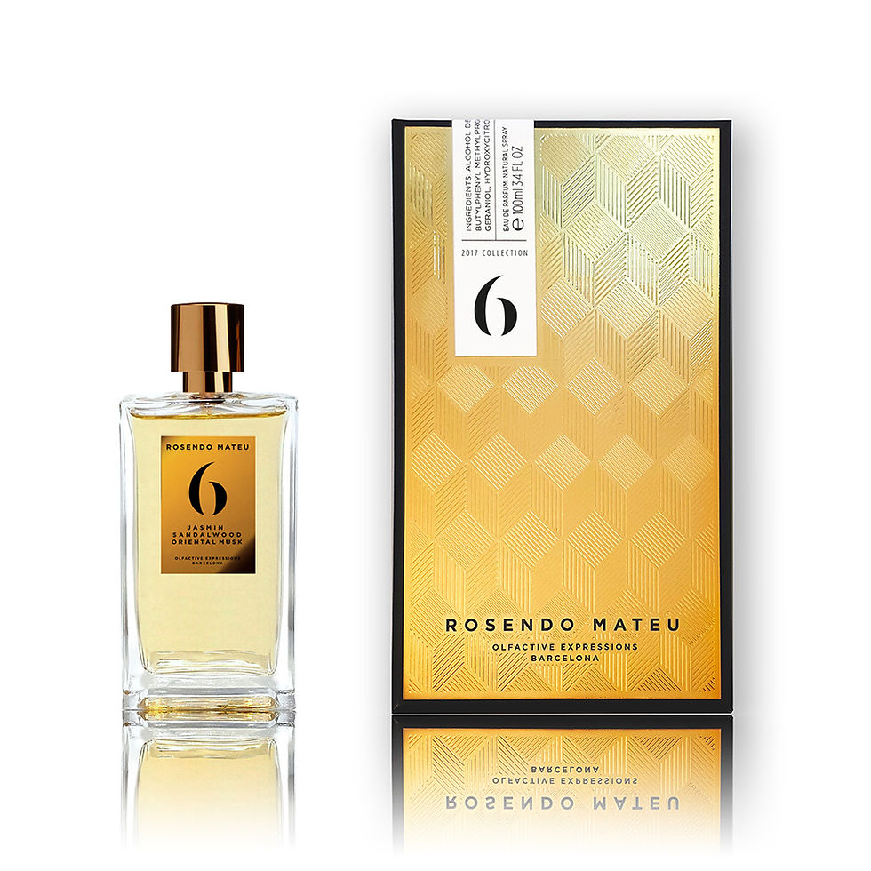 Thumbnail: No. 6 Jasmin - Sandalwood - Oriental Musk by Rosendo Mateu, 8436018276212, Eau de Parfum 100 ml, RAFINAD