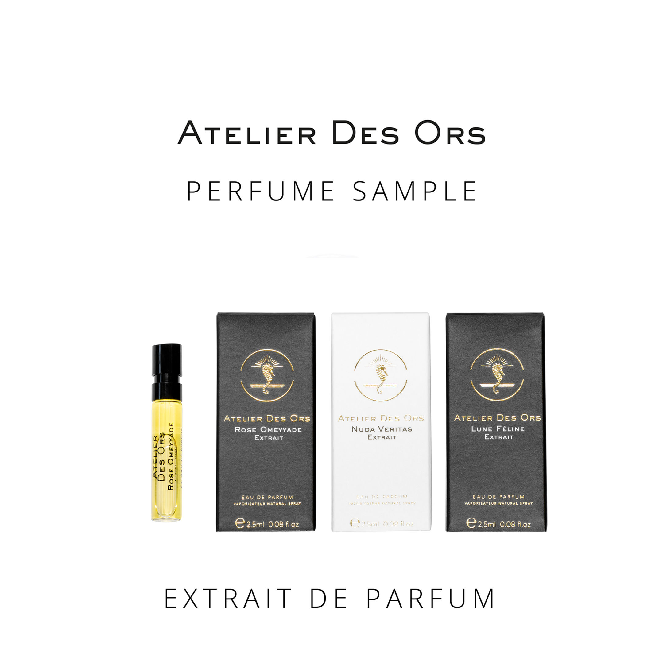 Aube Rubis, Bois Sikar, Cuir Sacré, Iris Fauve, Larmes du Désert, Lune Féline, Musc Immortel, Rose Omeyyade, Rouge Sarây, Po