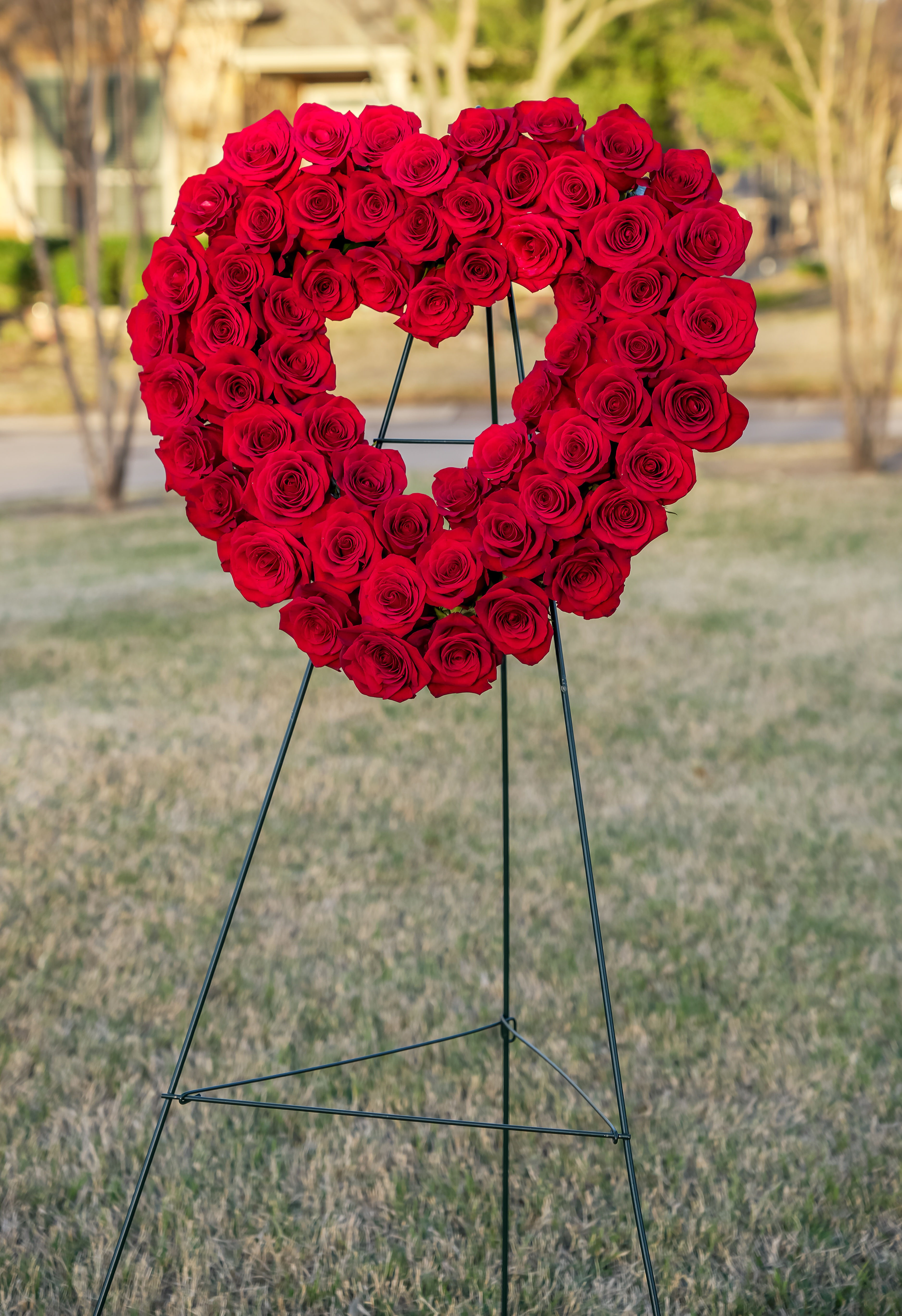 Heart-Shaped Rose Wreath