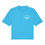 Thumbnail: Womens Boxy Trademark Tee Aqua