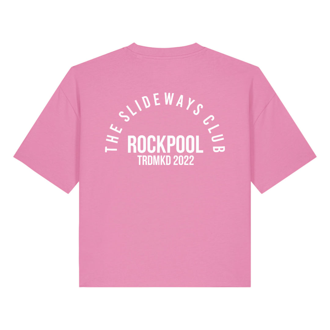 Womens Boxy Trademark Tee Bubblegum Pink