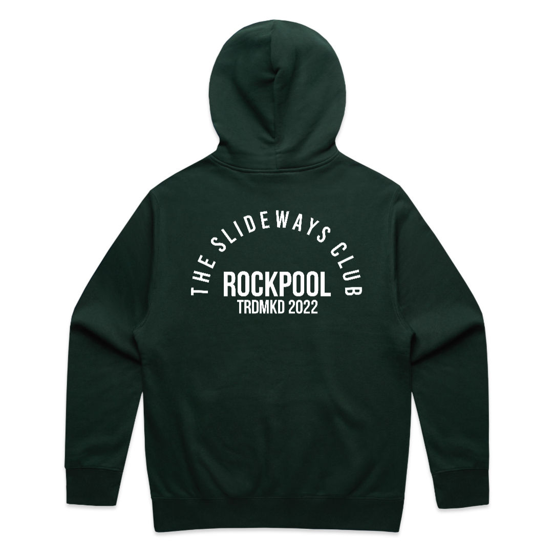 Oversized Trademark Hoodie Pine Green