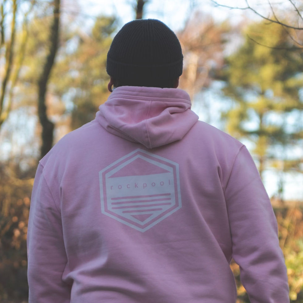 Thumbnail: Hexilogo Organic Hoodie Pink