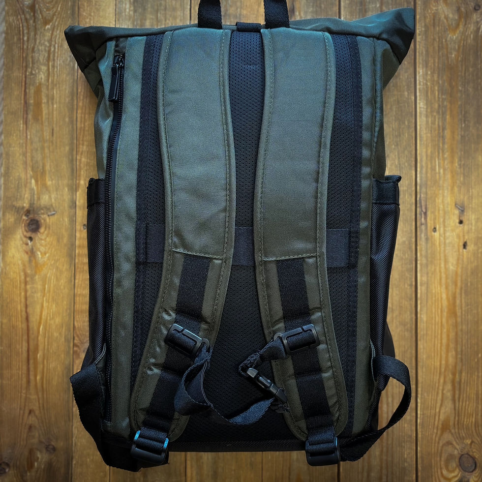 Thumbnail: The Weekender Laptop Rucksack Forest Green