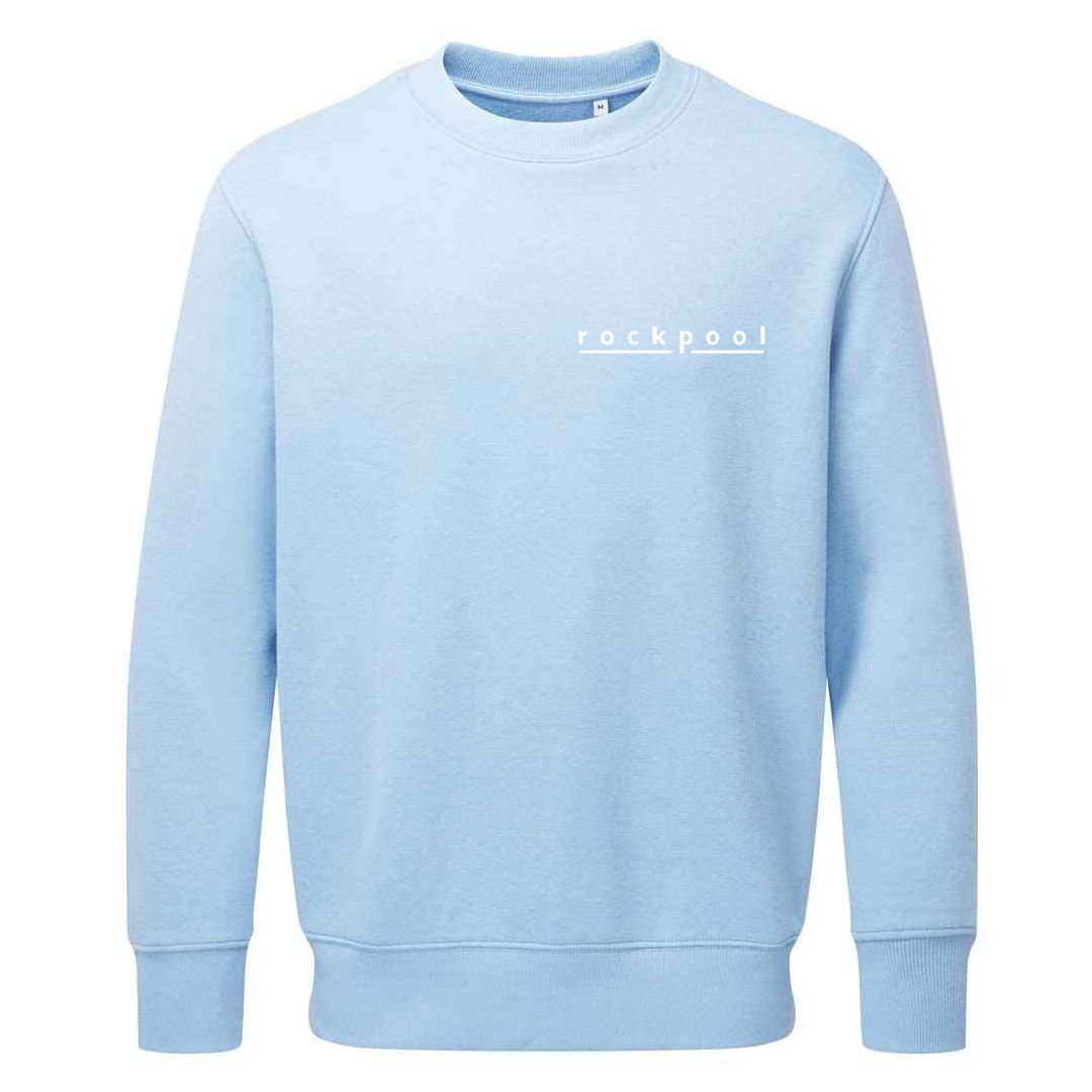 Organic Sweater Light Blue