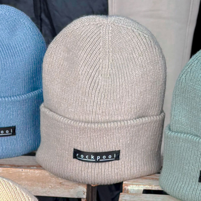 Beachfront Beanie Stone