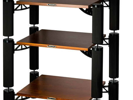 Hybrid Rack with shelves in walnut