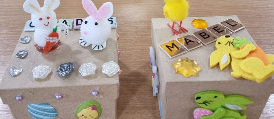 Enjoying Easter Crafting